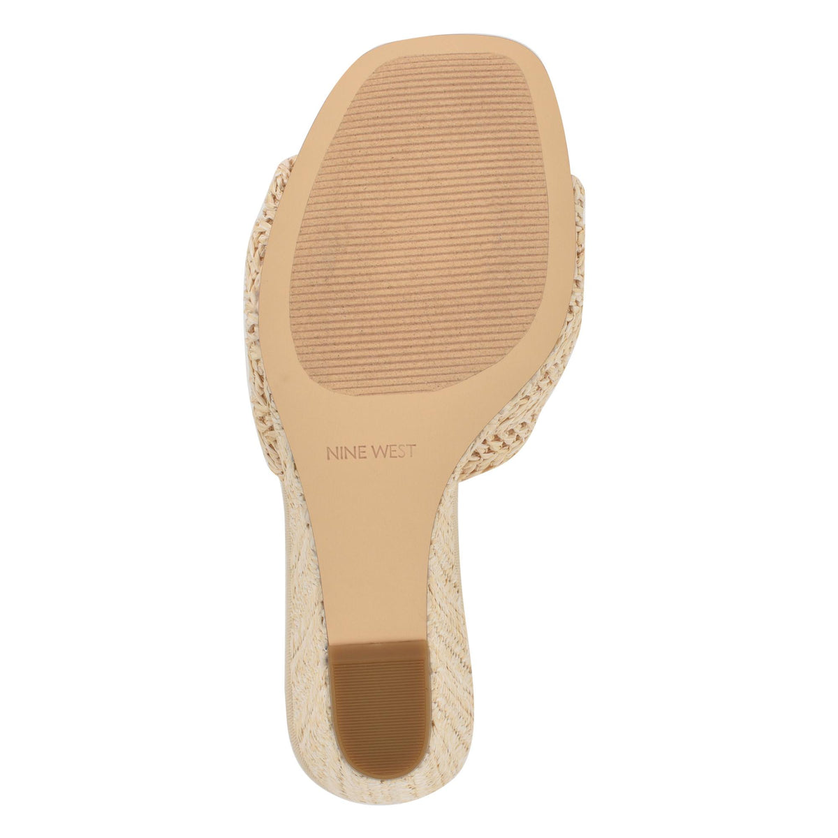 Nine West NIKHIL2 CREAM01/RS WOVEN PP RAFFIA