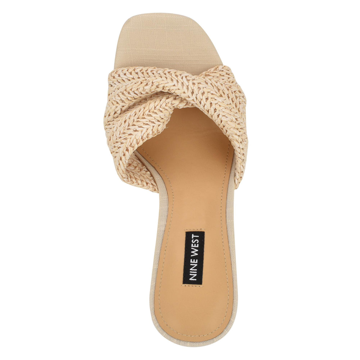 Nine West NIKHIL2 CREAM01/RS WOVEN PP RAFFIA