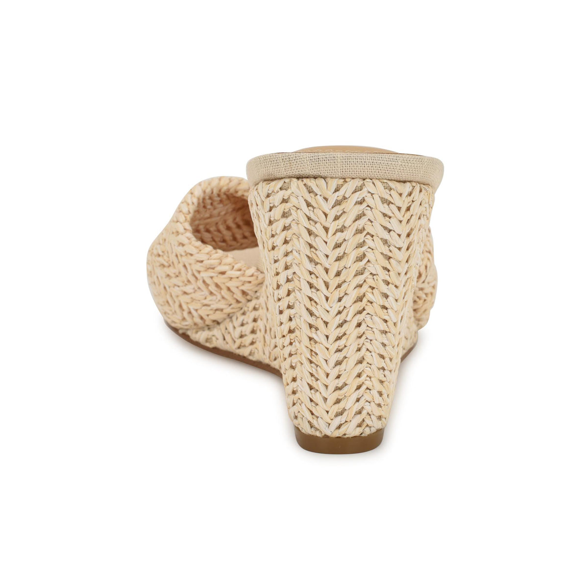 Nine West NIKHIL2 CREAM01/RS WOVEN PP RAFFIA