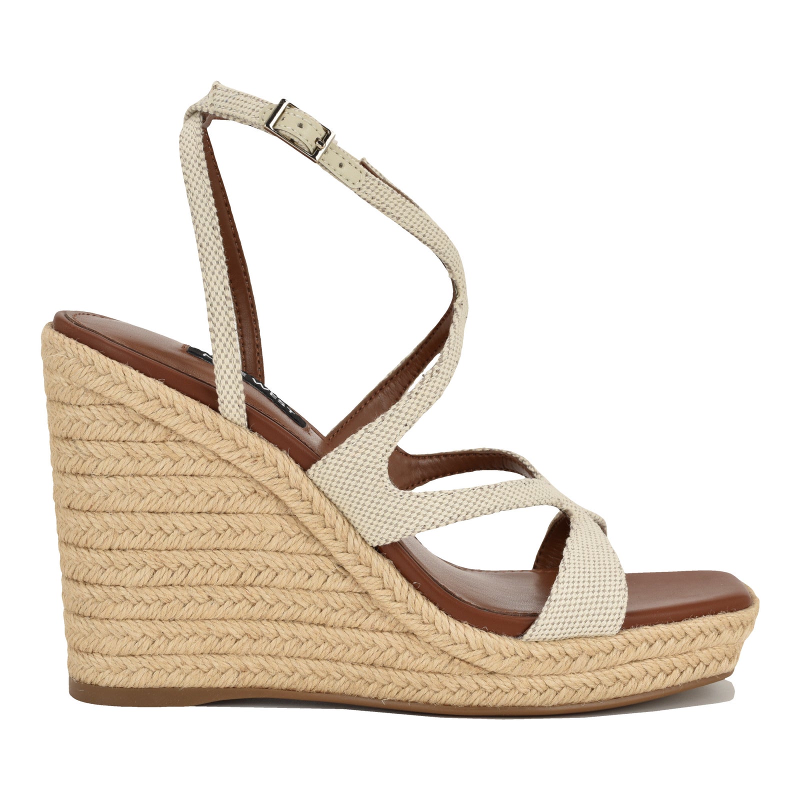 NINE WEST ADRIANE2 CREAM13897/JACQUARD FABRIC