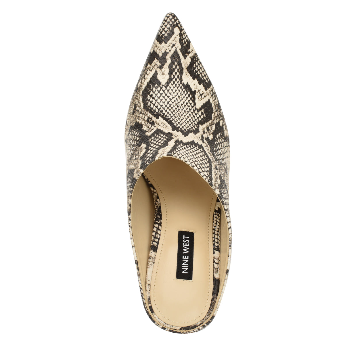 NINE WEST AMINI3 NATURAL MULTI/SNK PU JC250111
