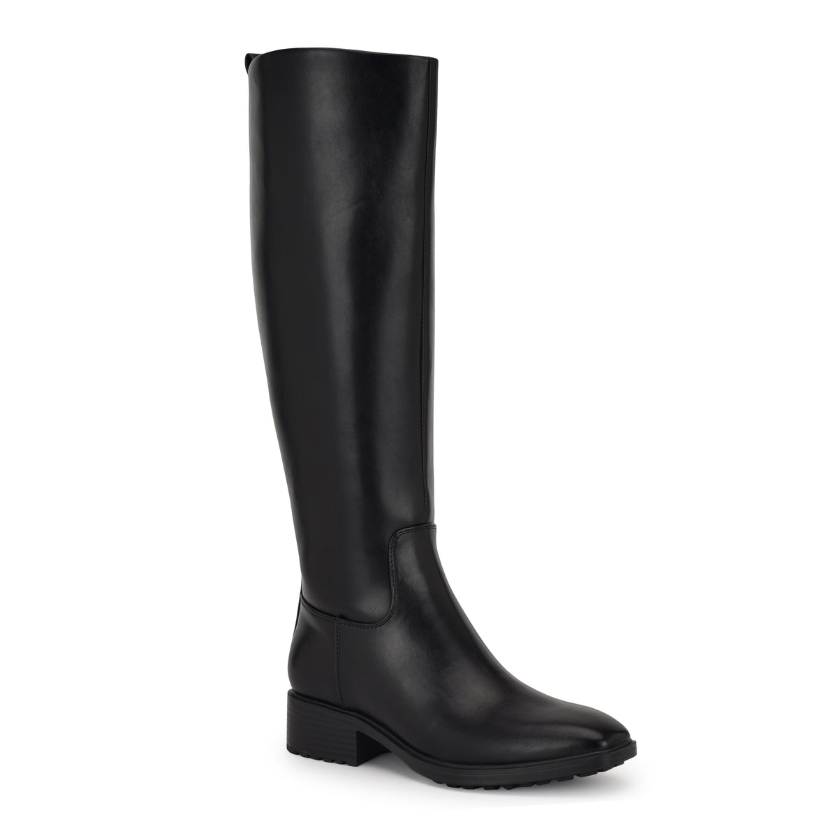NINE WEST BARILE8 BLACK/SATINS PU S10278