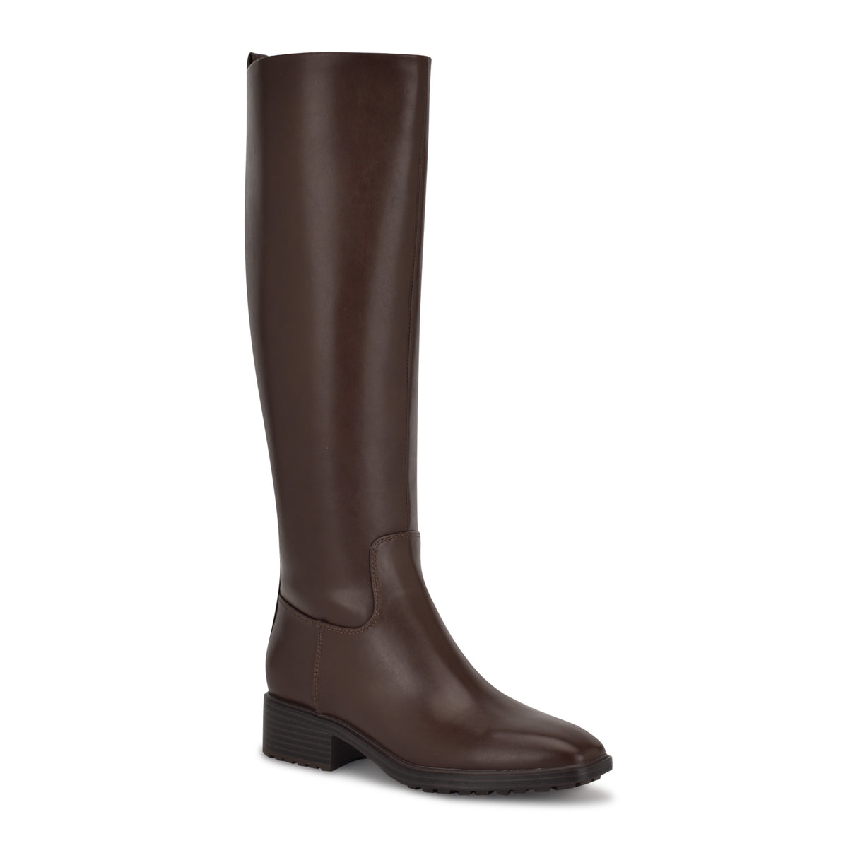 NINE WEST BARILE8 DK BROWN69826/SATINS PU S10278