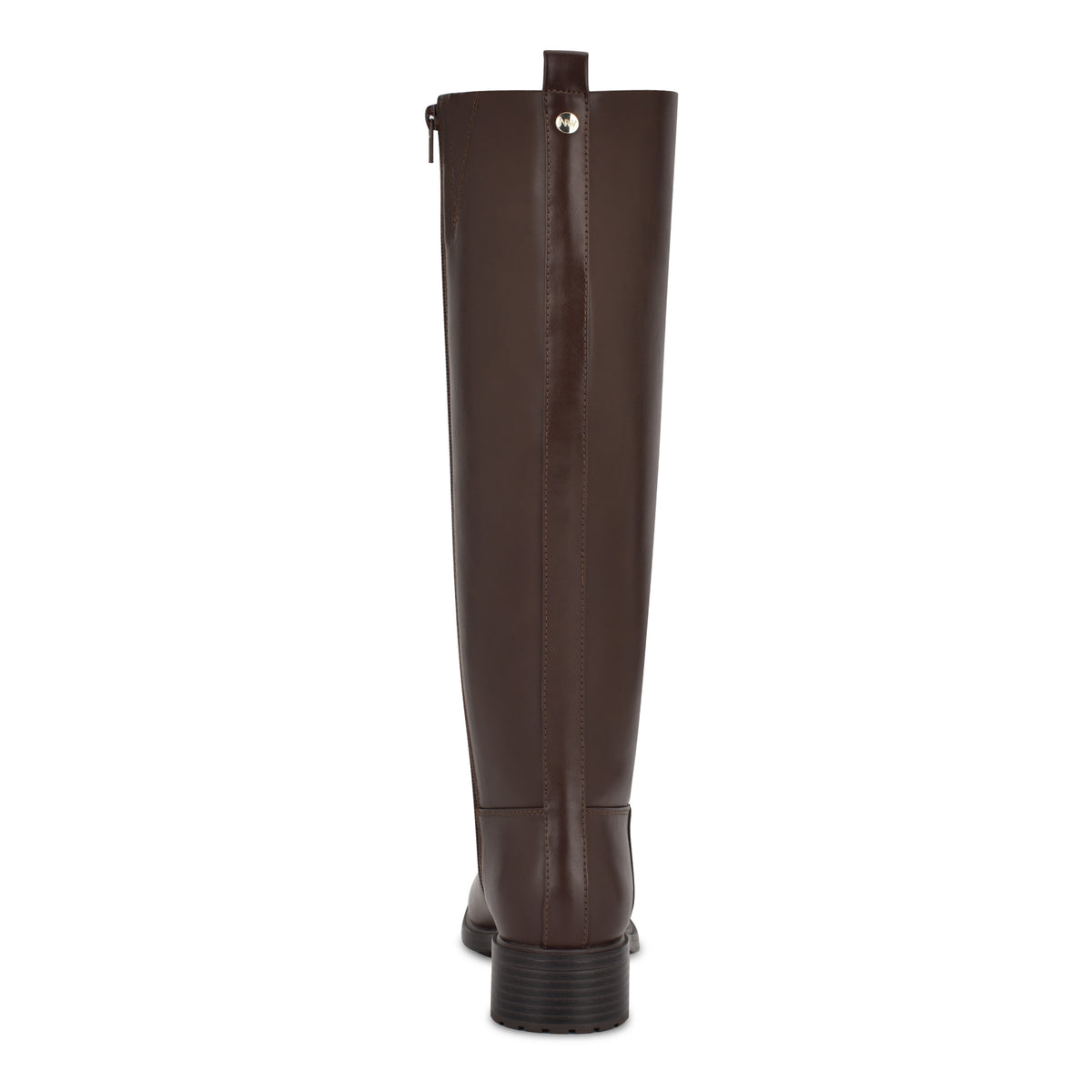 NINE WEST BARILE8 DK BROWN69826/SATINS PU S10278