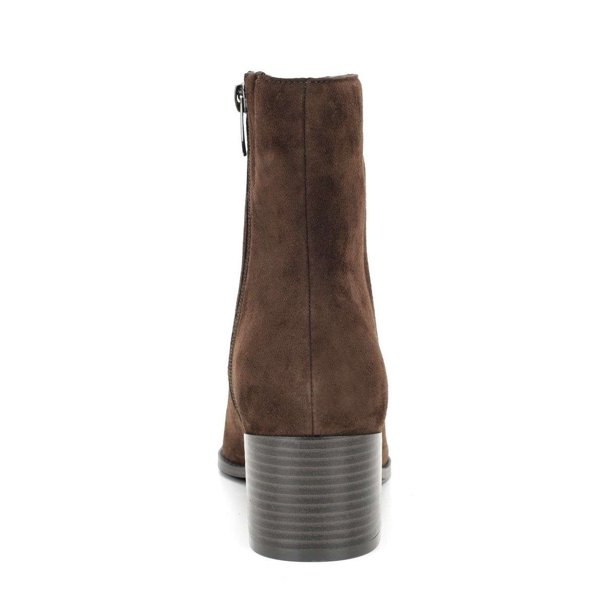 NINE WEST BECKY DK BROWN P439 FH SHEEP SUEDE0