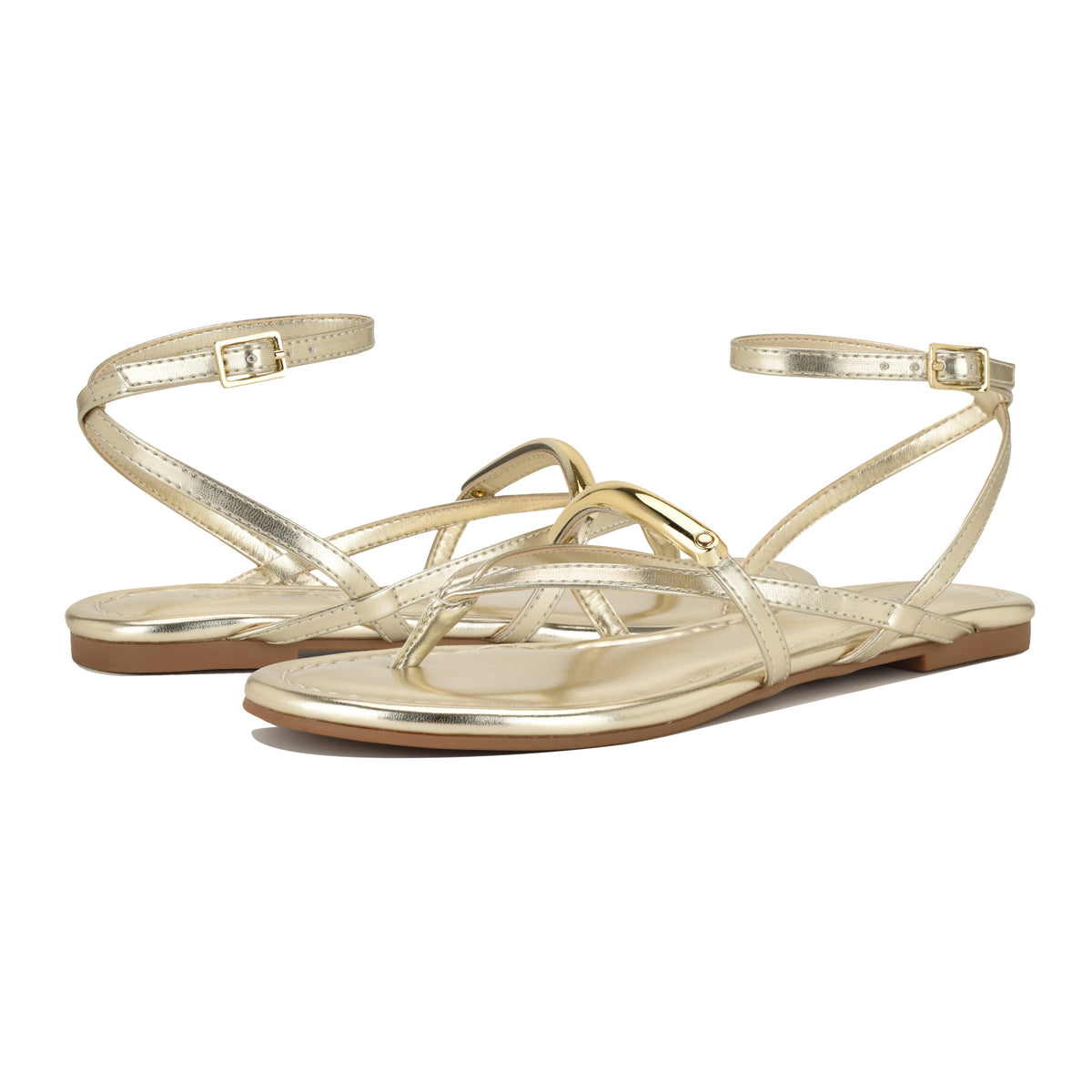 NINE WEST BRETTA3 PLATINO/METALLIC CATIONIC SHEE