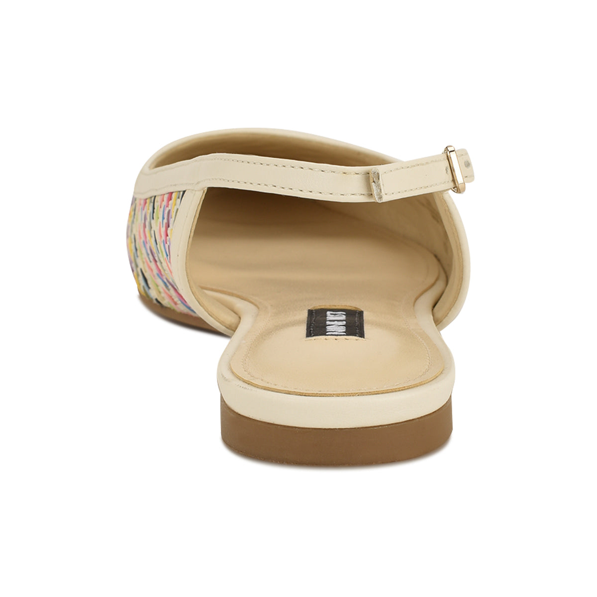 NINE WEST BRIN10 CREAM MULTI/CREAM13205/WOVEN M