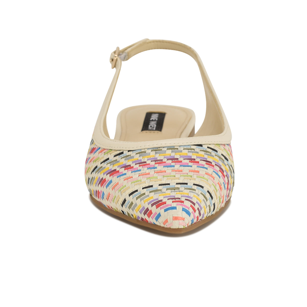 NINE WEST BRIN10 CREAM MULTI/CREAM13205/WOVEN M