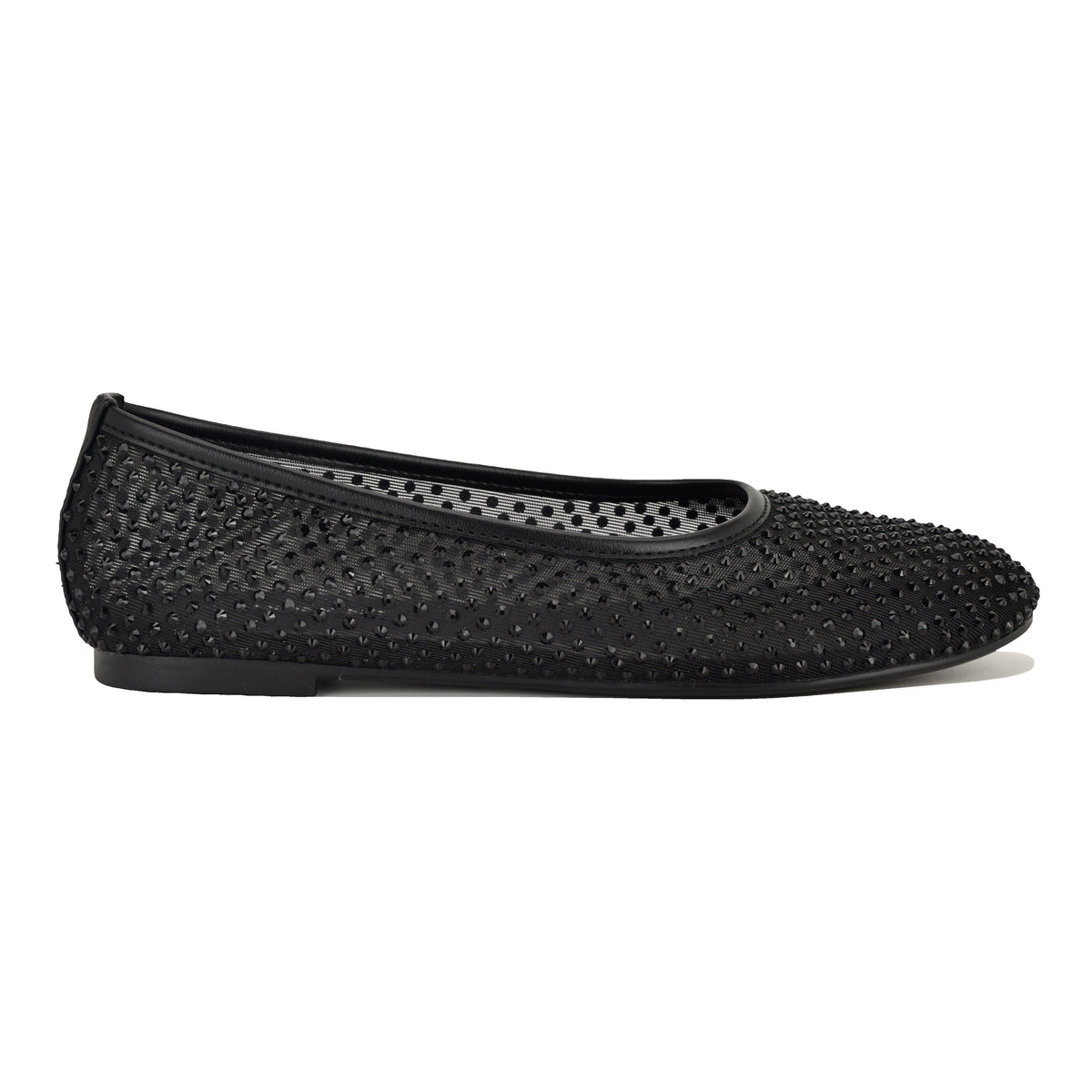 NINE WEST BURNNE2 BLACK/BLACK/SMOOTH MESH RS/N25