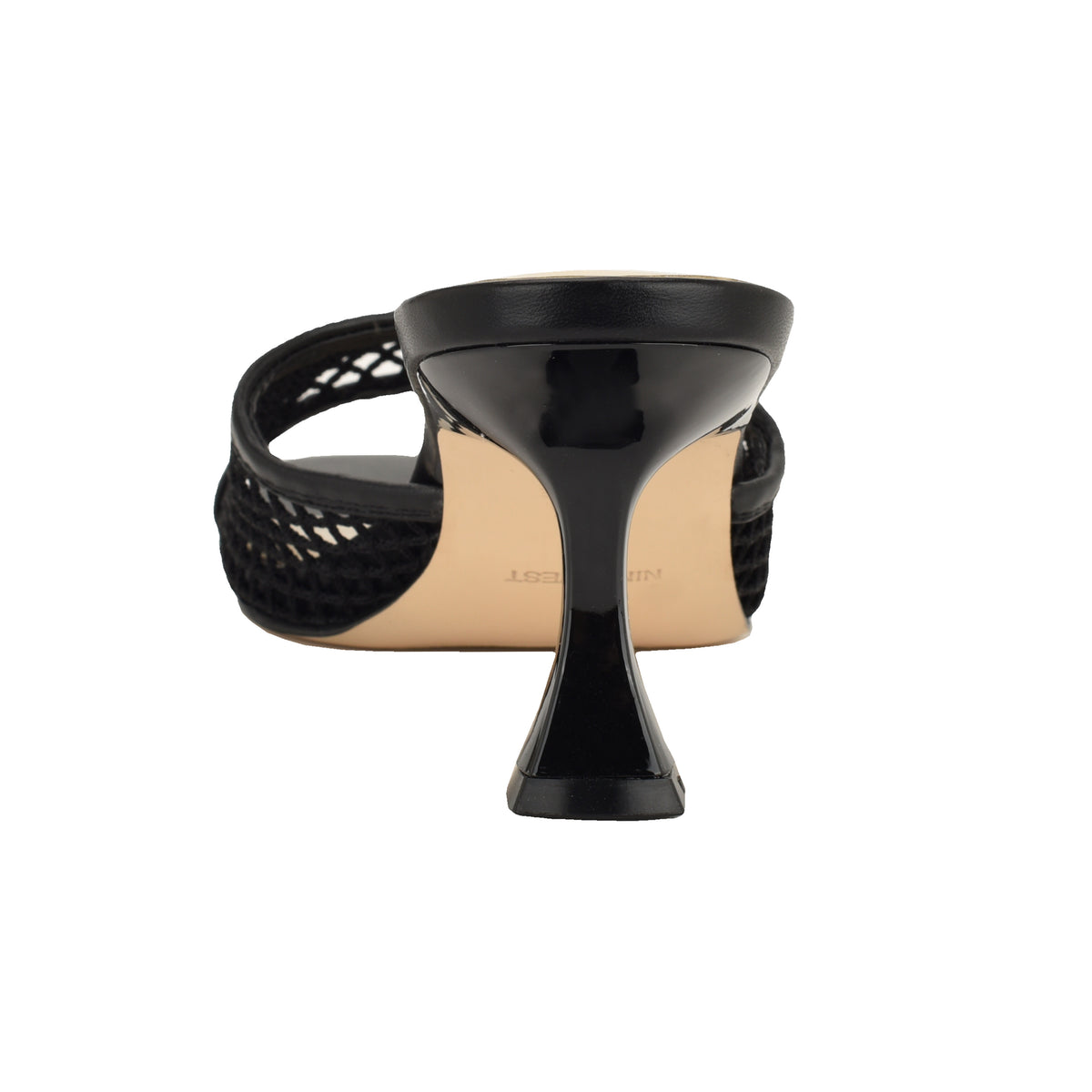 NINE WEST CABANA2 BLACK/BLACK/BIG OVAL MESH/SUPE