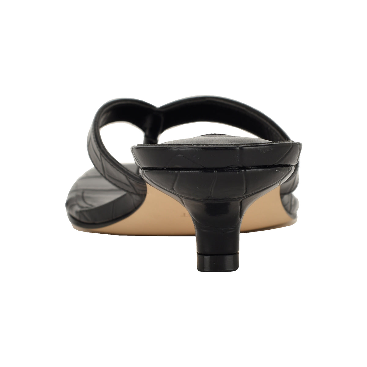 NINE WEST CASSA3 BLACK/SIENA CROCO PU