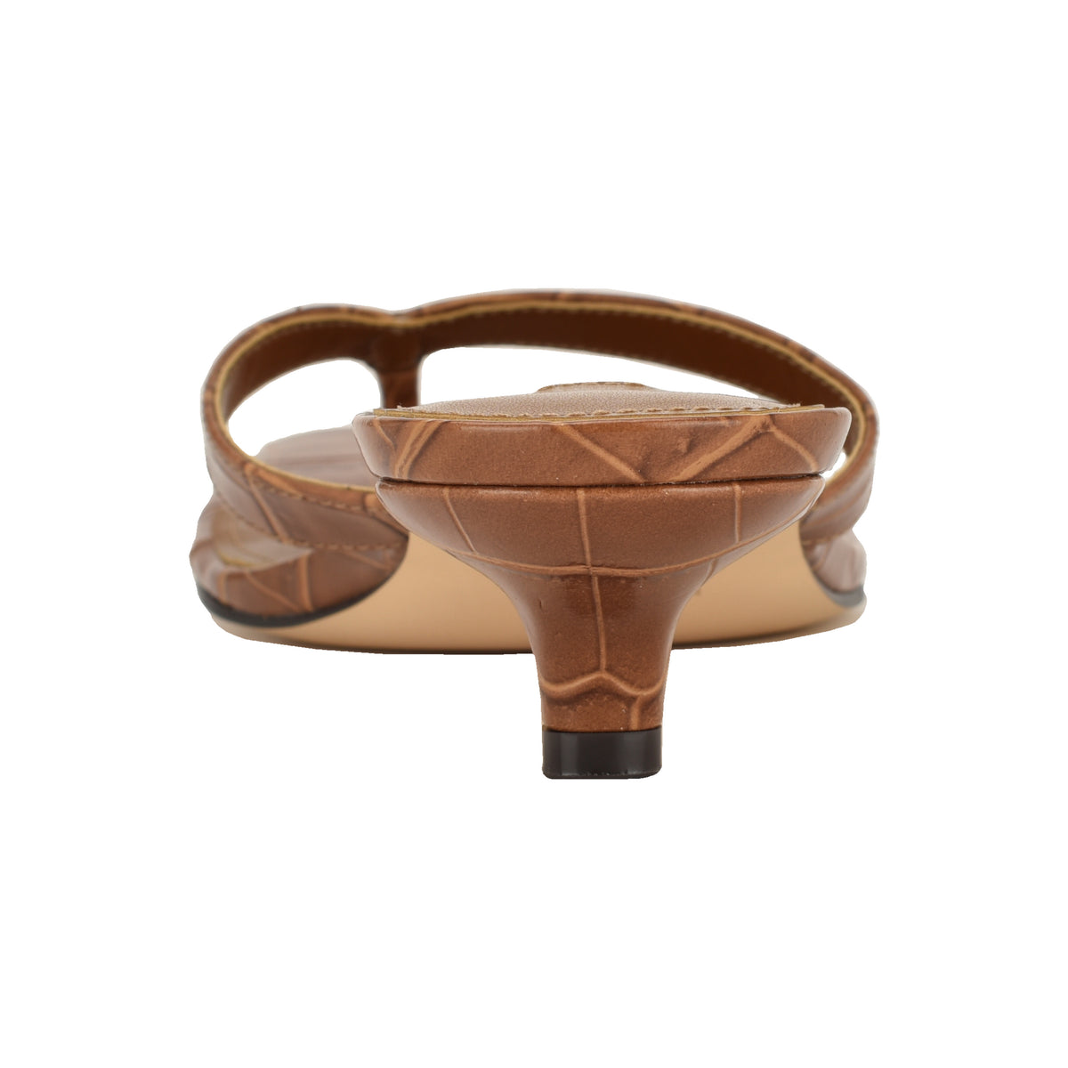 NINE WEST CASSA3 BROWN10149/SIENA CROCO PU