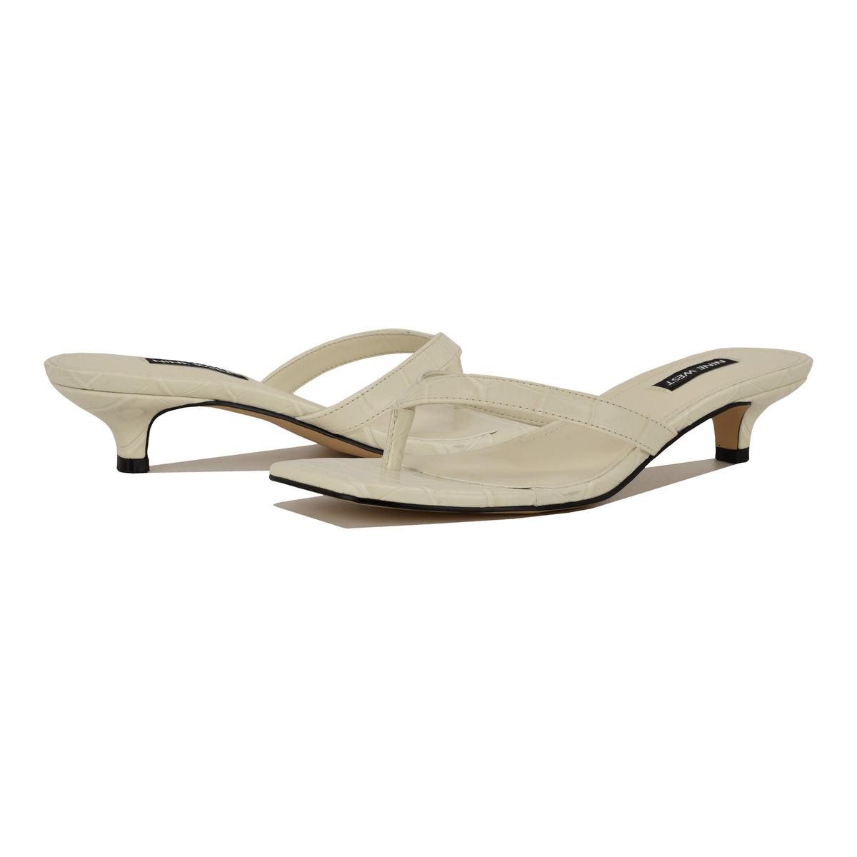 NINE WEST CASSA3 CHIC CREAM NW/SIENA CROCO PU