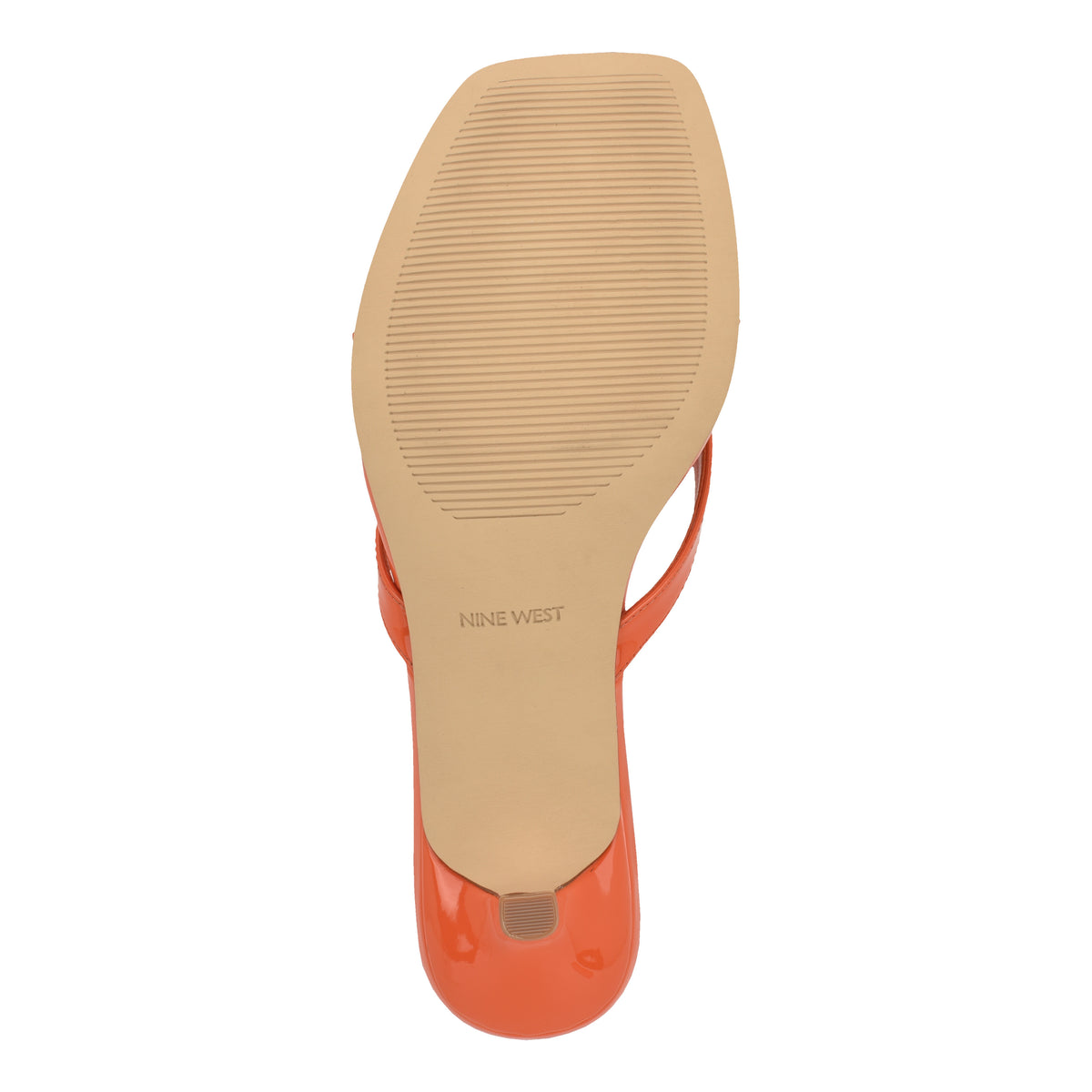NINE WEST CASSA3 ORANGE17/1361TPG/SLEEK PATENT