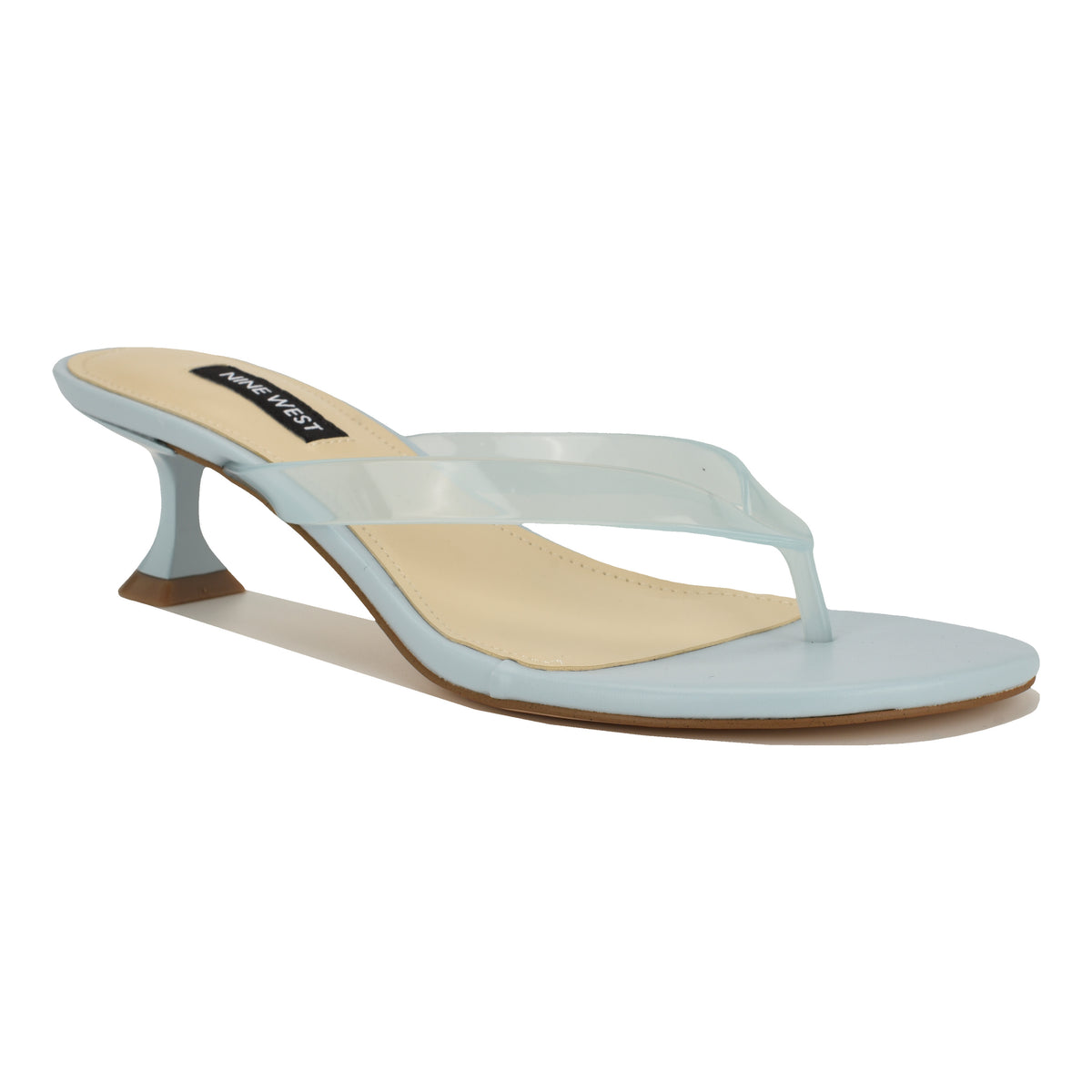 NINE WEST CRISEE3 LT BLUE25/1 2MM TPU MOLDED