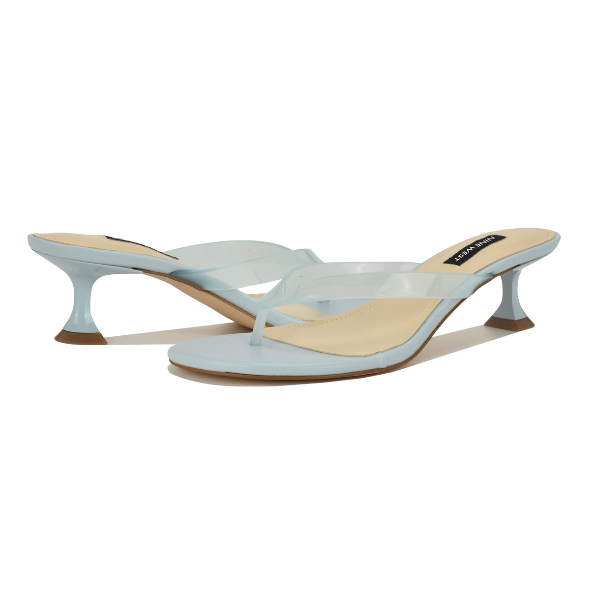 NINE WEST CRISEE3 LT BLUE25/1 2MM TPU MOLDED