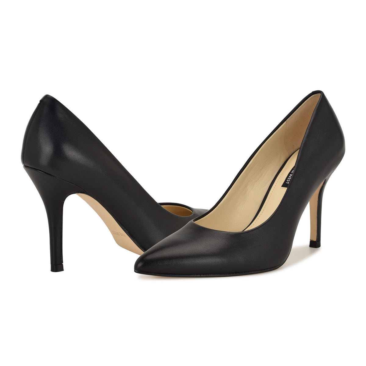 NINE WEST FLAX BLACK/LEATHER