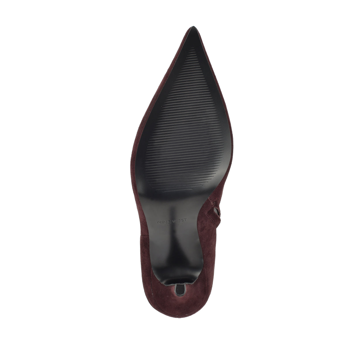 NINE WEST GALZ BURGUNDY15852/FH SHEEP SUEDE