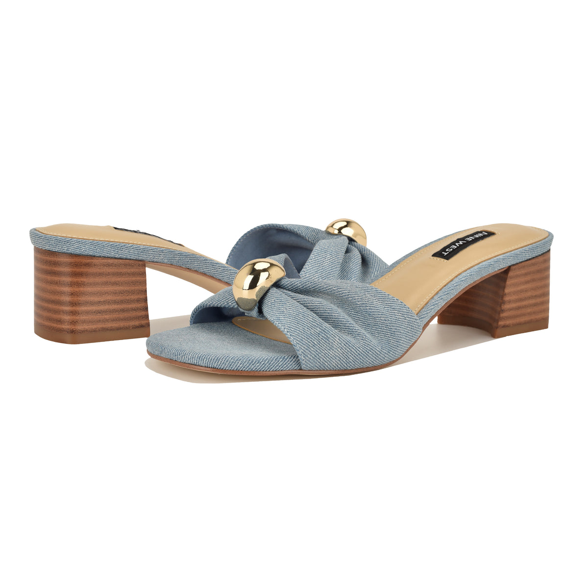 NINE WEST GERRY2 DENIM/BRUSHED DENIM HN/1947