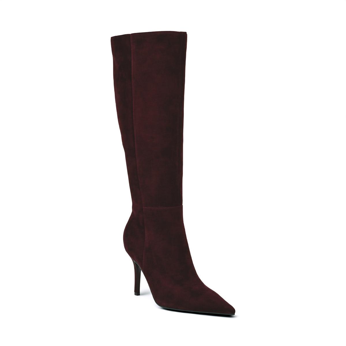 NINE WEST GERTY BURGUNDY15852 FH SHEEP SUEDE0