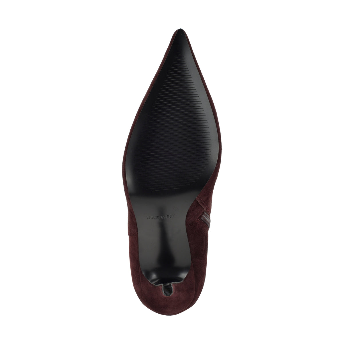 NINE WEST GERTY BURGUNDY15852 FH SHEEP SUEDE0