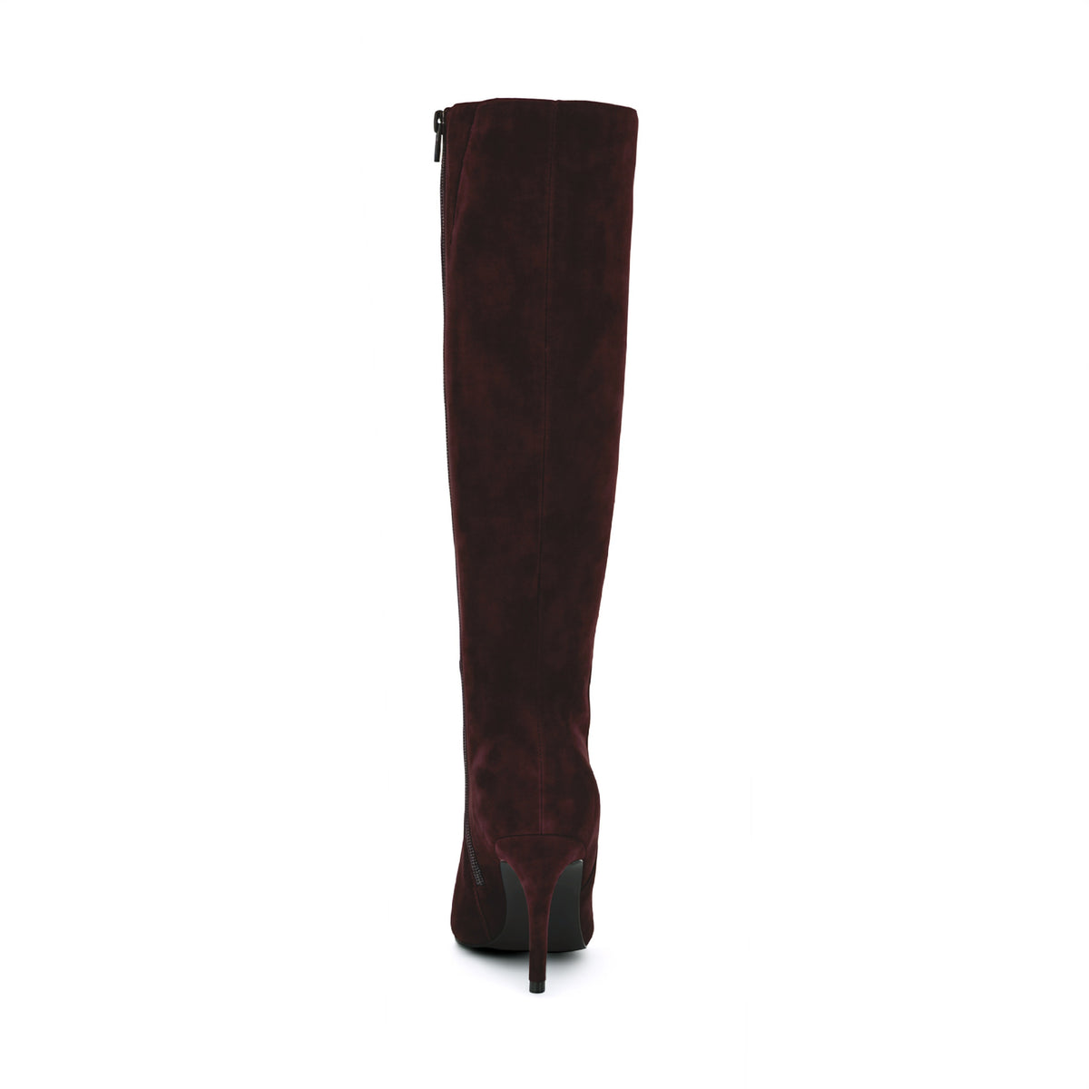 NINE WEST GERTY BURGUNDY15852 FH SHEEP SUEDE0