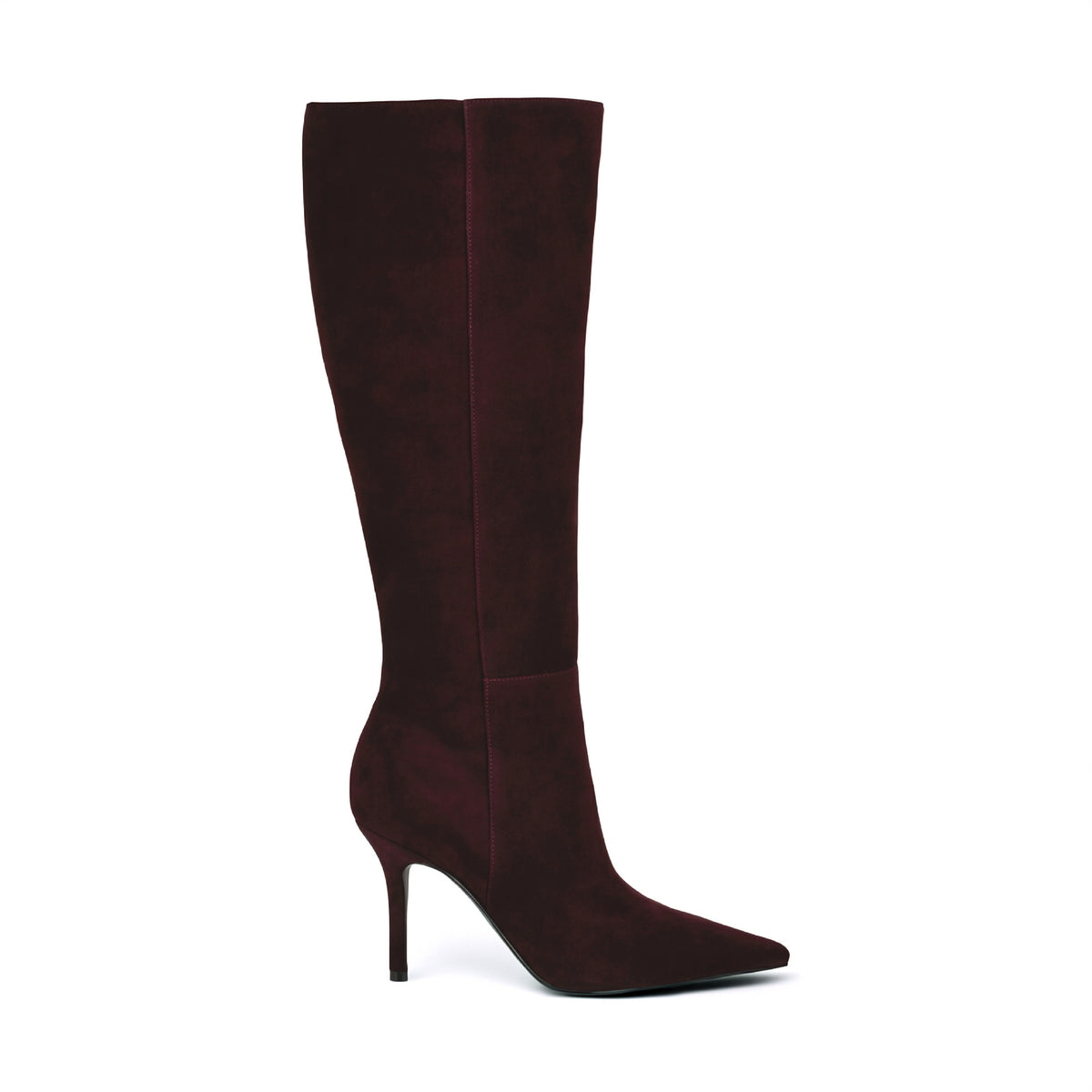 NINE WEST GERTY BURGUNDY15852 FH SHEEP SUEDE0
