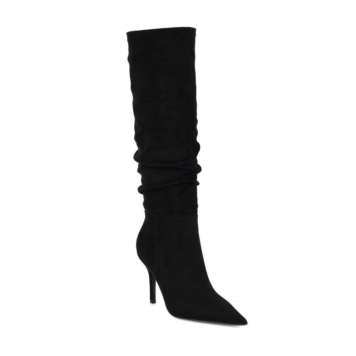 NINE WEST GIORAH2 BLACK LUX CAMOSCIO SUEDE