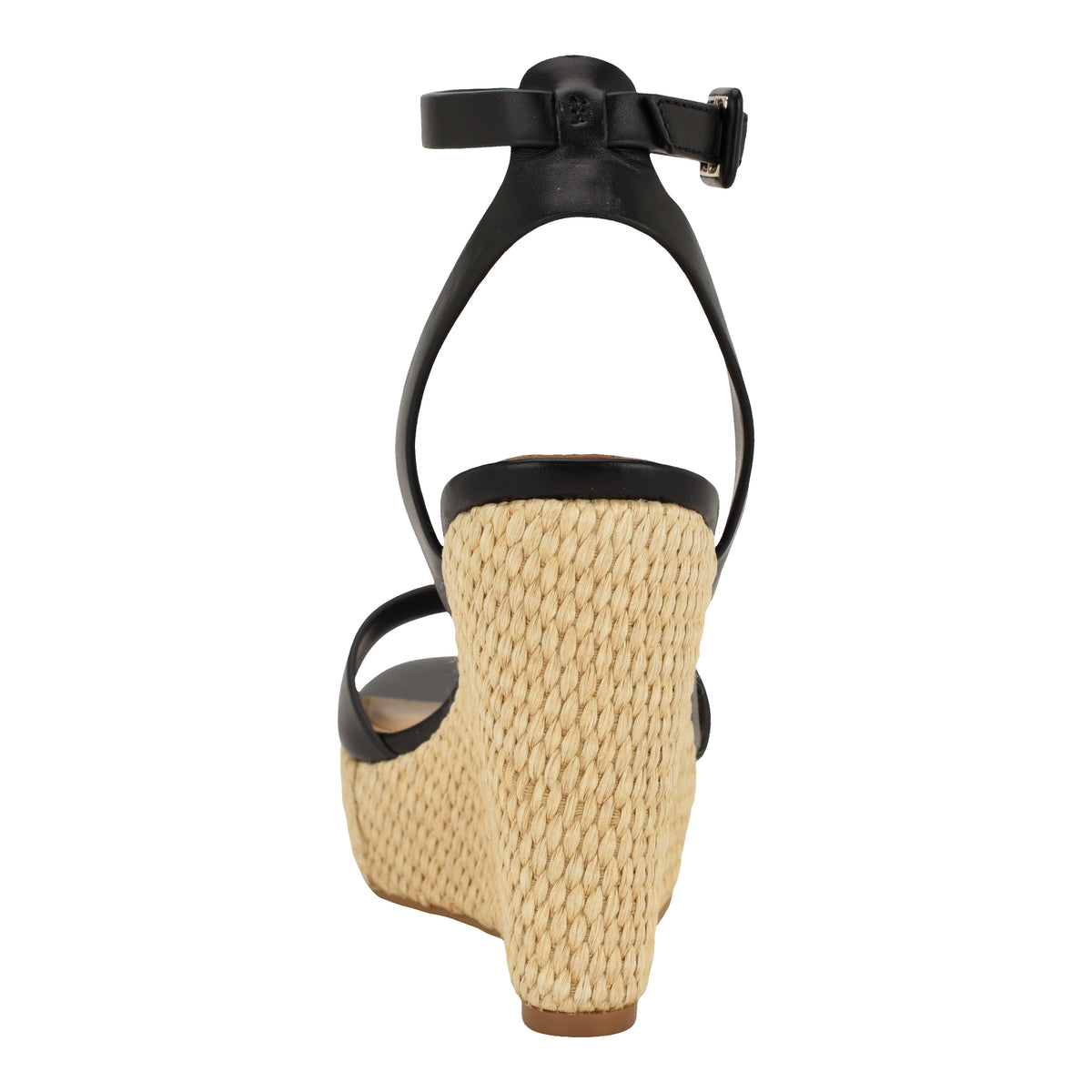 NINE WEST HANLOW3 BLACK/NEW BURNISHED PU RAW EDG