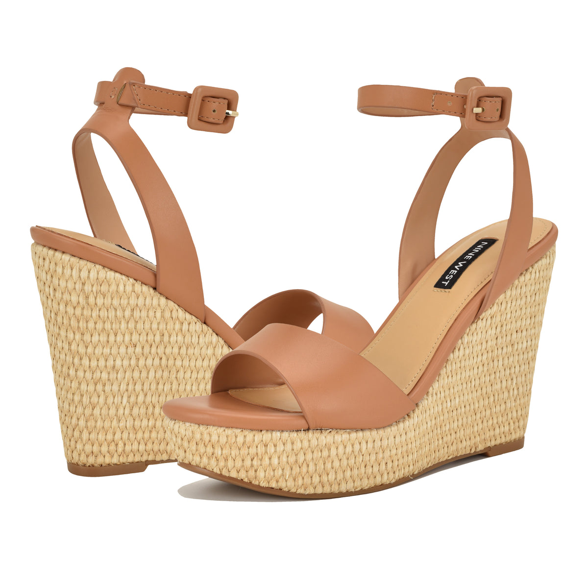 NINE WEST HANLOW3 NEW NATURAL/NEW BURNISHED PU