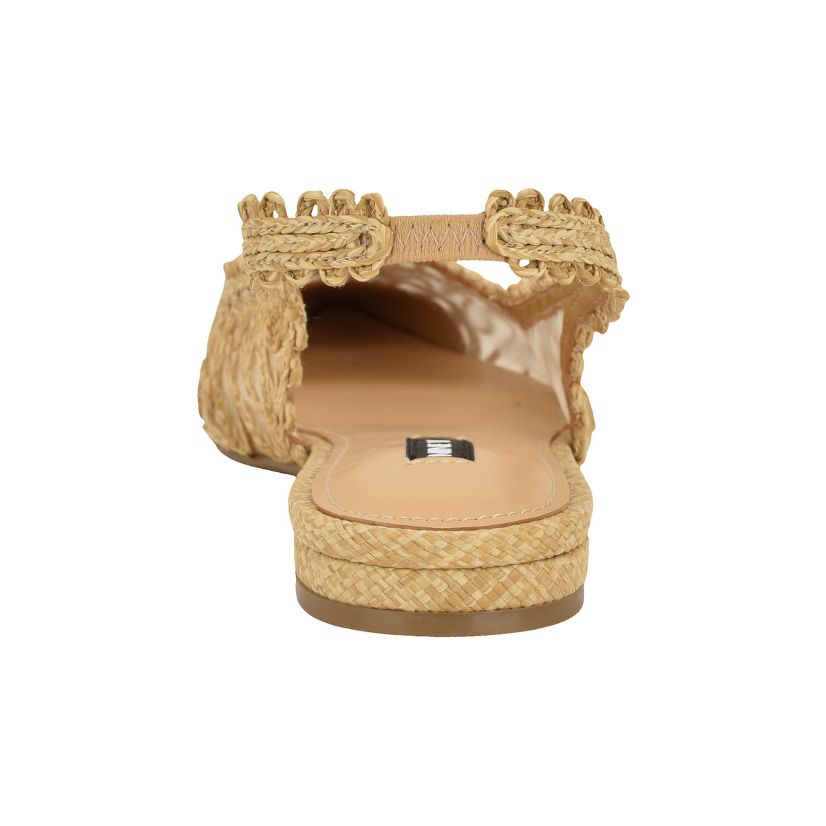 NINE WEST JOVIAS2 NATURAL13631/MESH WOVEN RAFFIA