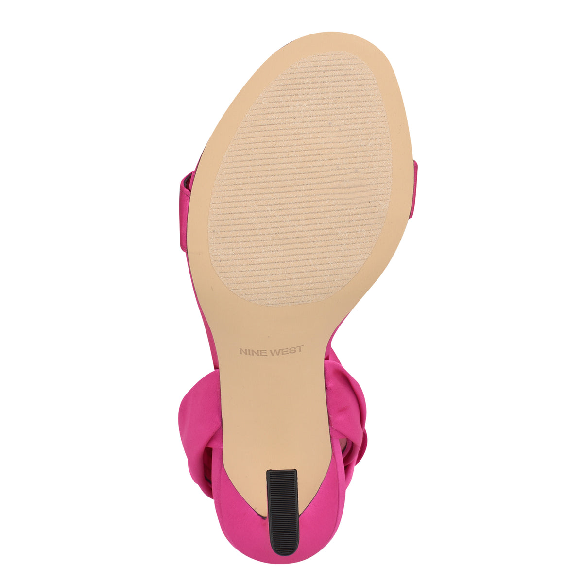 NINE WEST KELSIE2 BRIGHT PINK549/CRYSTAL SATIN