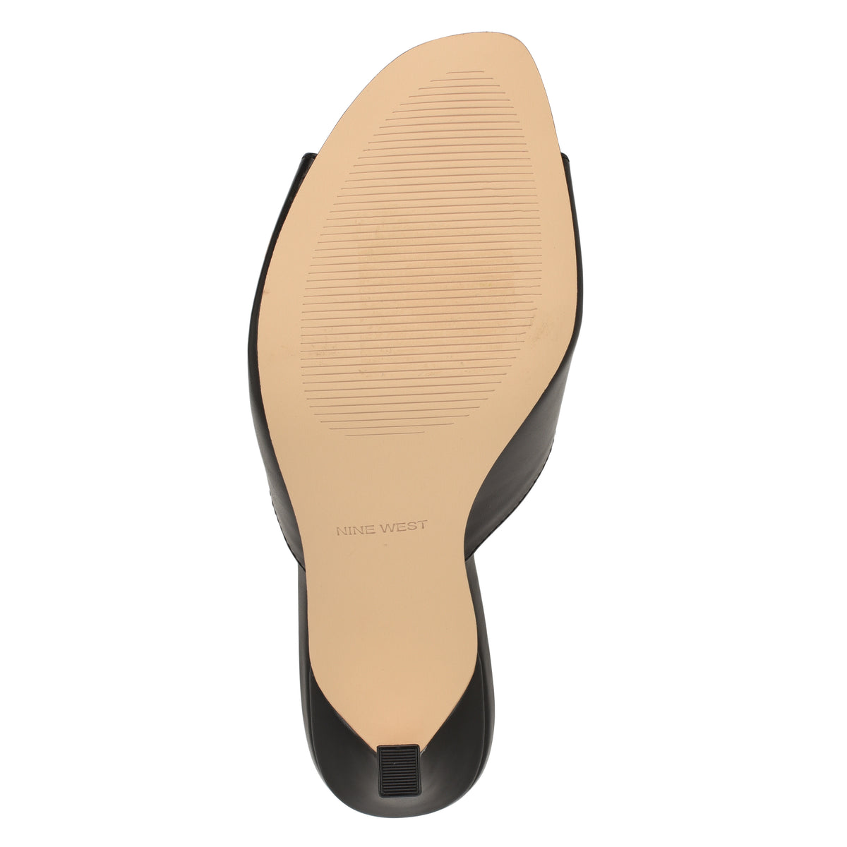 NINE WEST KISCO3 BLACK/SHINY SUPER NAPPA PU