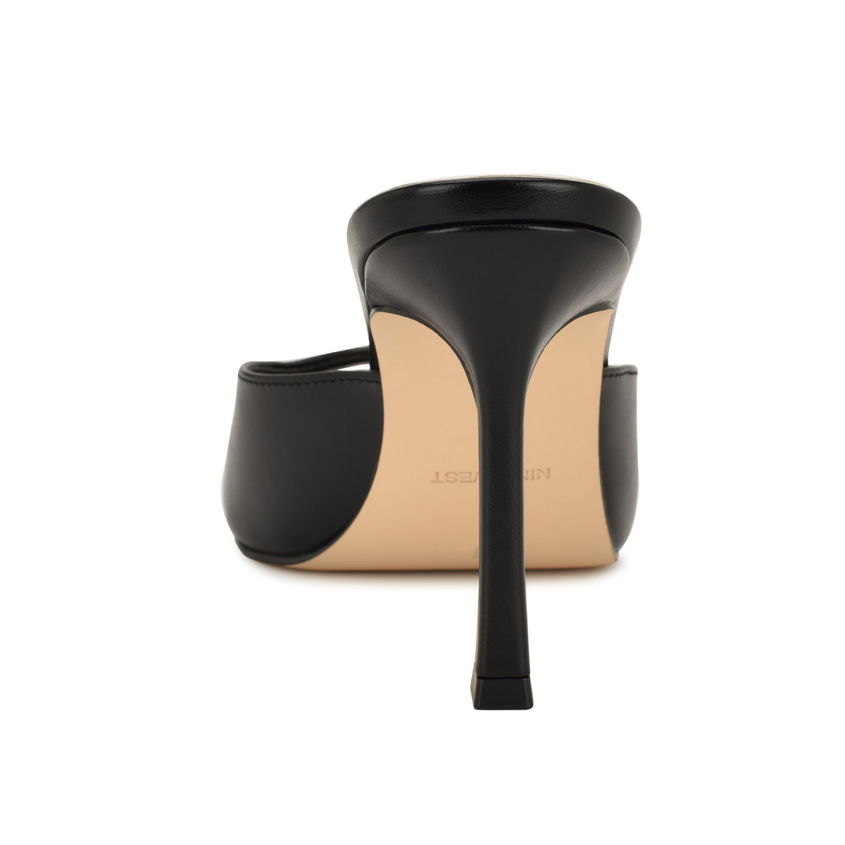 NINE WEST KISCO3 BLACK/SHINY SUPER NAPPA PU