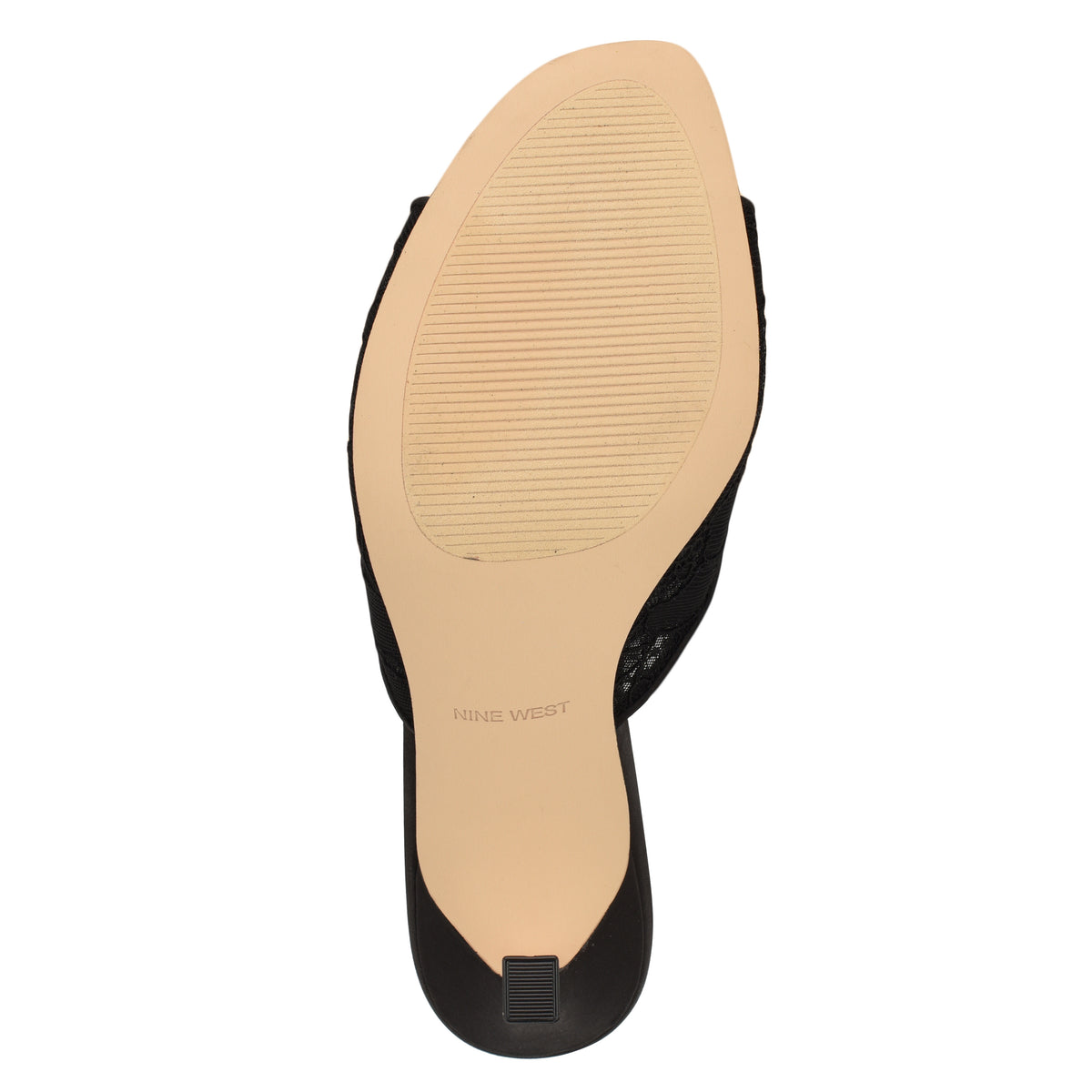 NINE WEST KISCOP2 BLACK BLACK/BLACK/LACE MESH HN