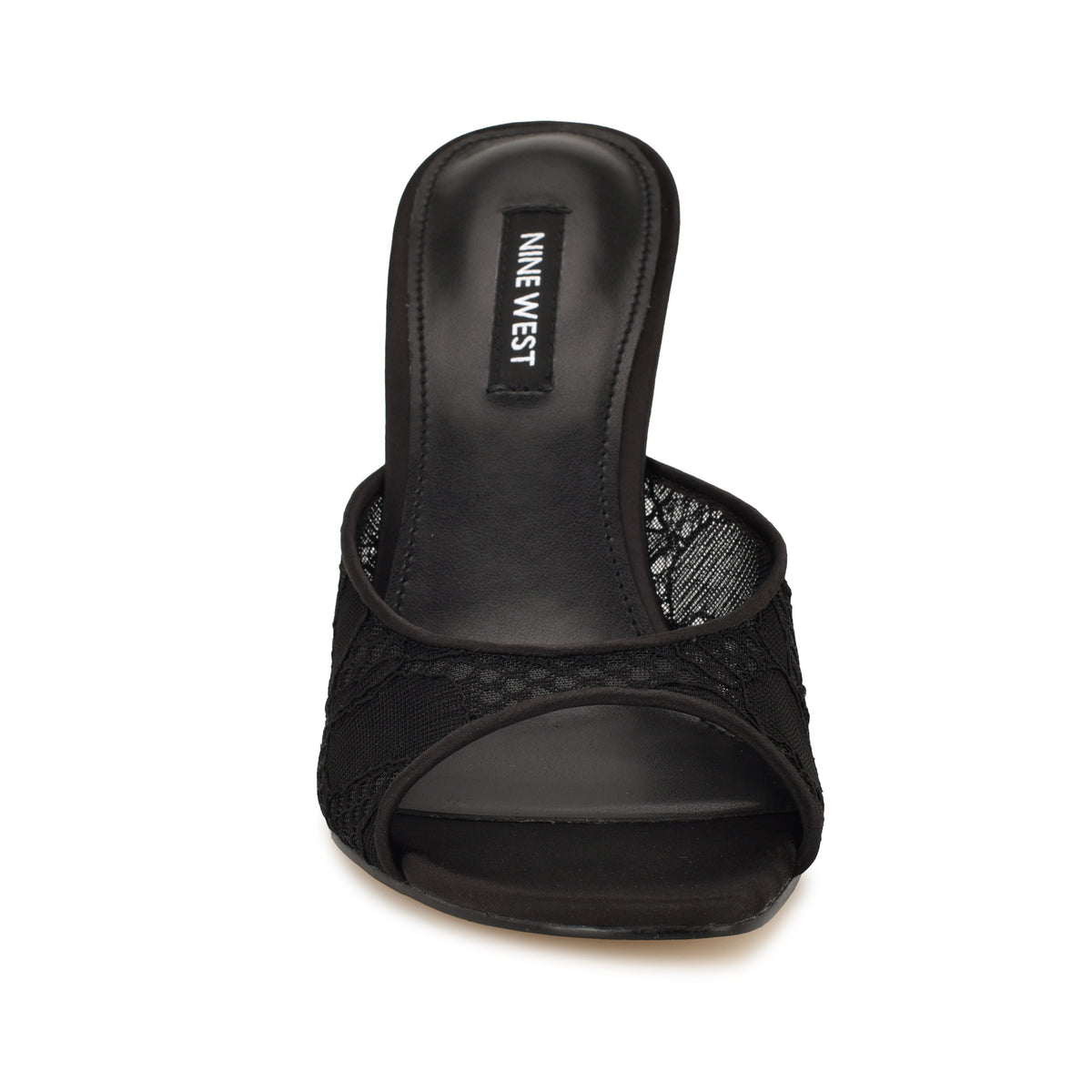 NINE WEST KISCOP2 BLACK BLACK/BLACK/LACE MESH HN