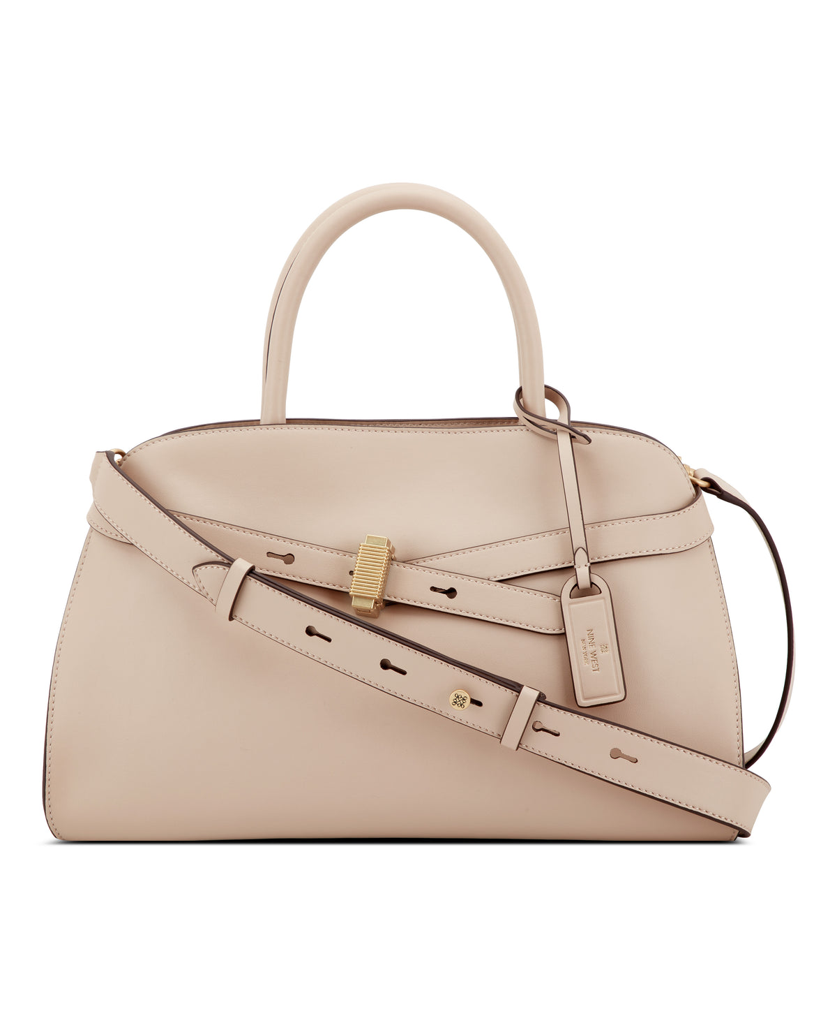 NINE WEST HANDBAGS ARPANA SATCHEL FAWN