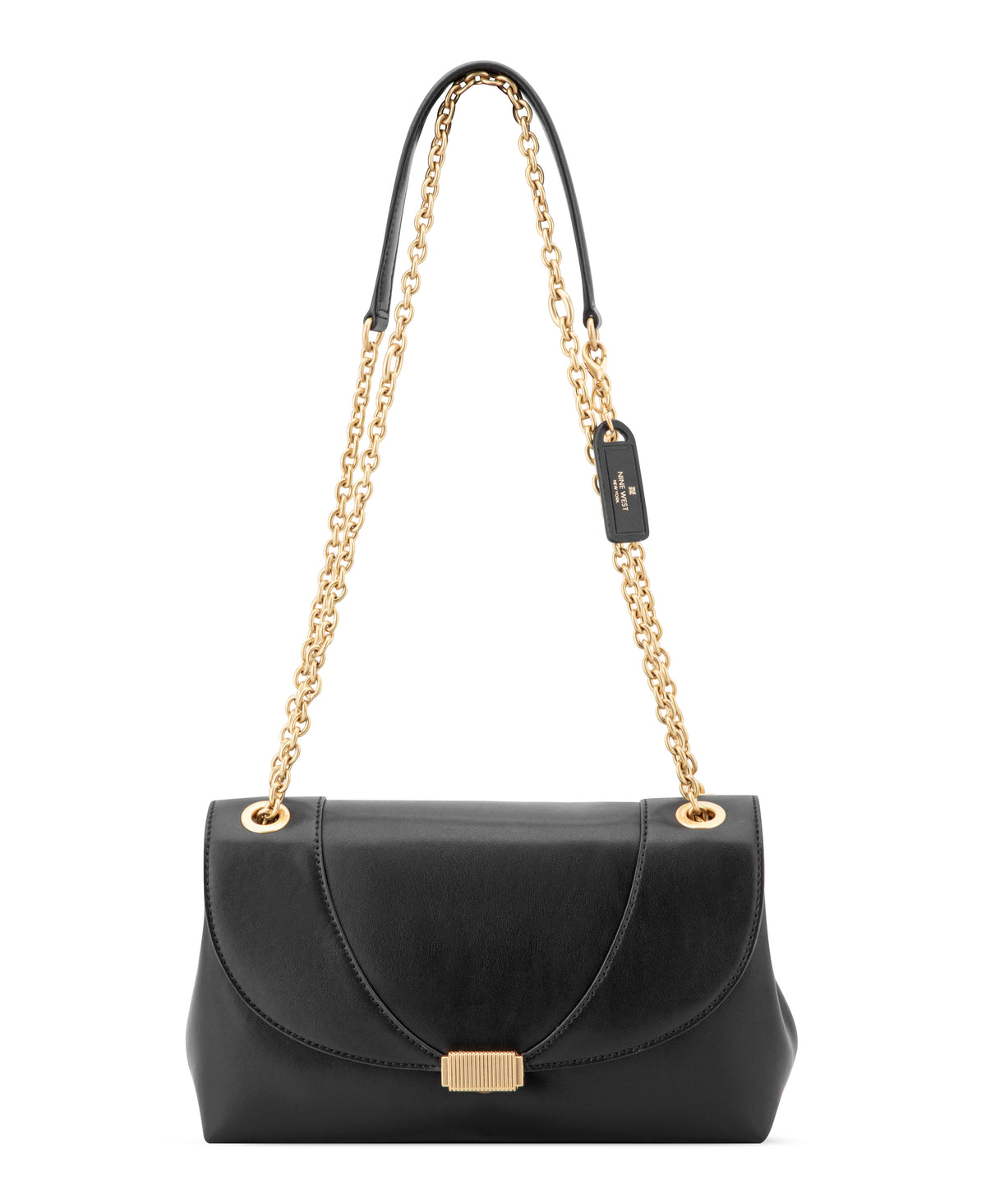 NINE WEST HANDBAGS ARPANA CONVERTIBLE XBODY FLAP BLACK