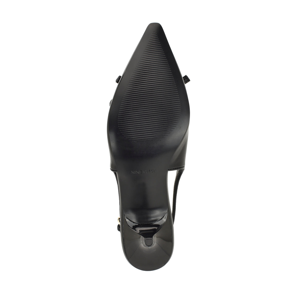 NINE WEST LYRICALP3 BLACK/BLACK/SHINY SUPER NAPPA