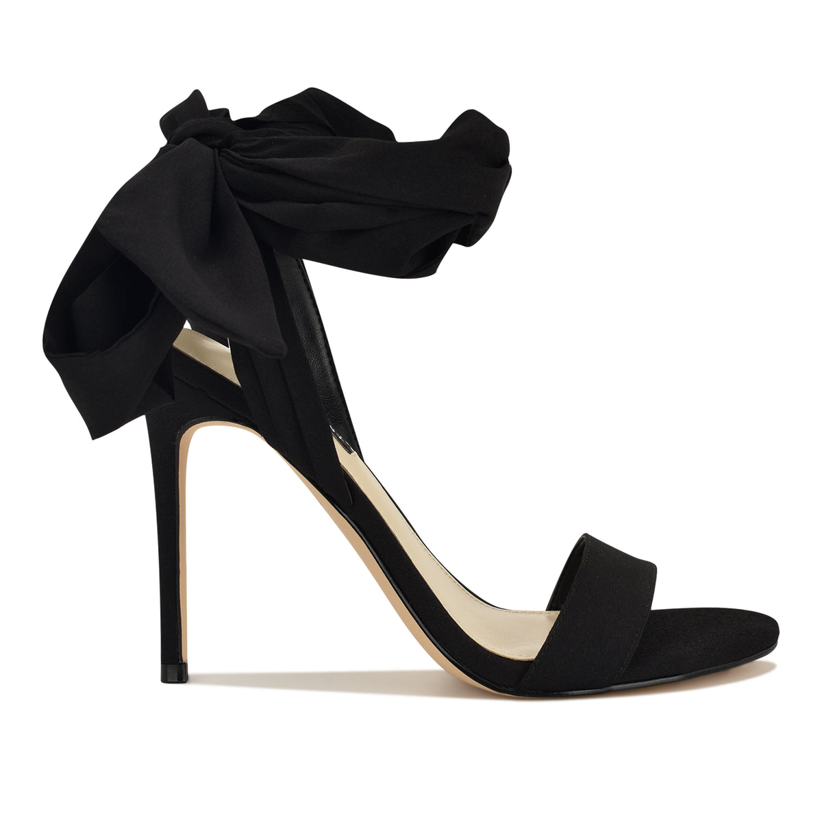 NINE WEST MADDIE2 BLACK/RS POLYCREPE