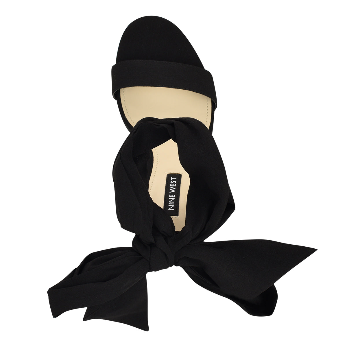 NINE WEST MADDIE2 BLACK/RS POLYCREPE