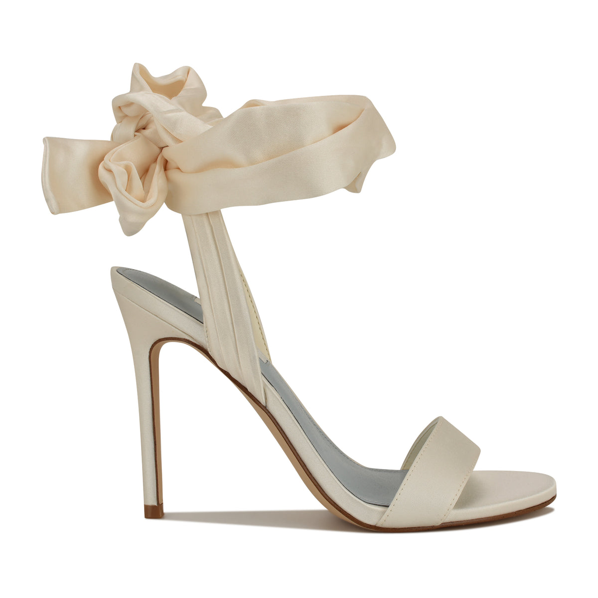 NINE WEST MADDIE7 IVORY3/ELEGANT LUX SATIN VF