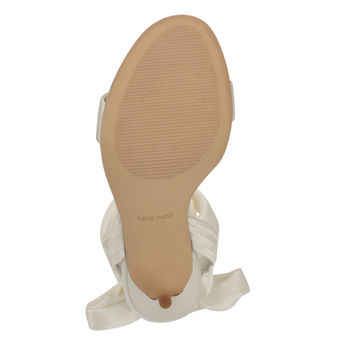 NINE WEST MADDIE7 WHITE58465/ELEGANT LUX SATIN V