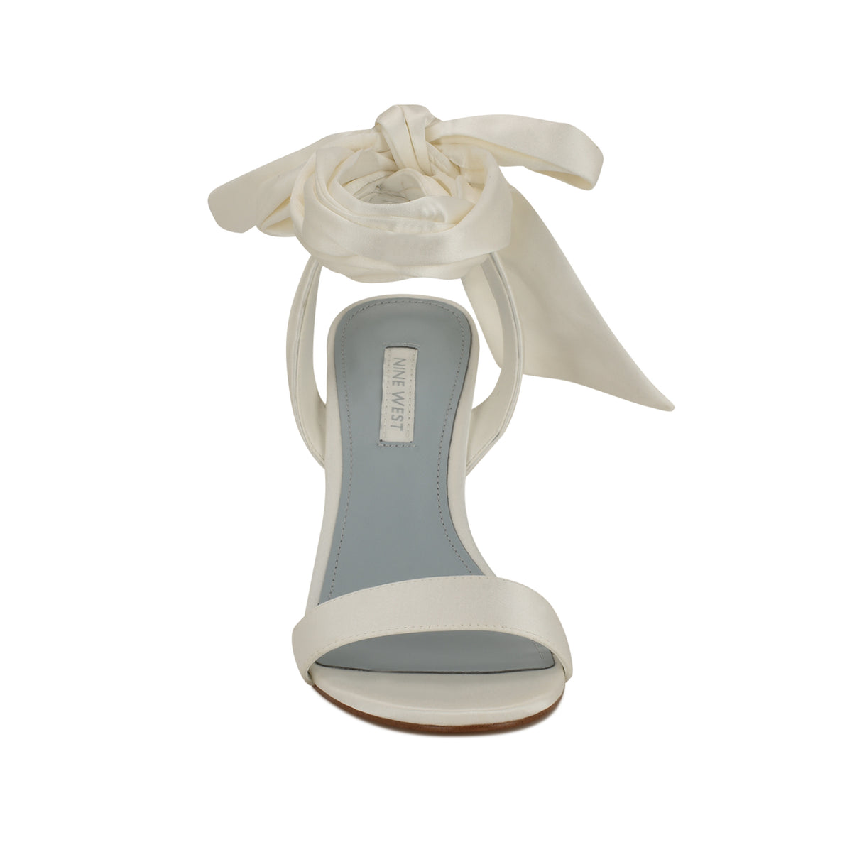 NINE WEST MADDIE7 WHITE58465/ELEGANT LUX SATIN V
