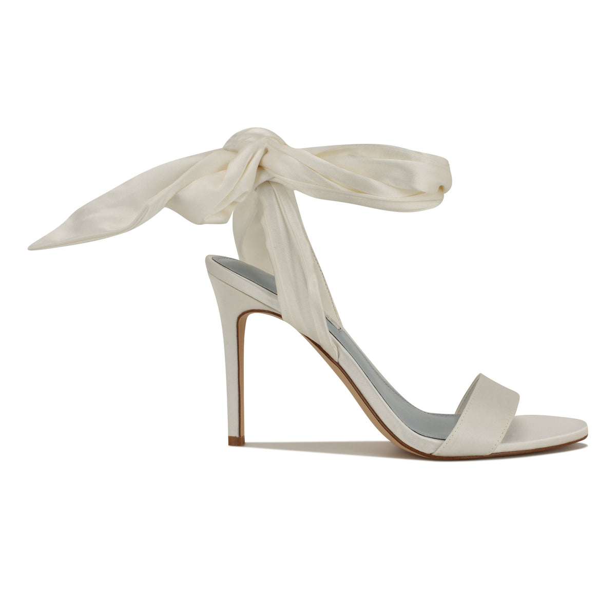 NINE WEST MADDIE7 WHITE58465/ELEGANT LUX SATIN V