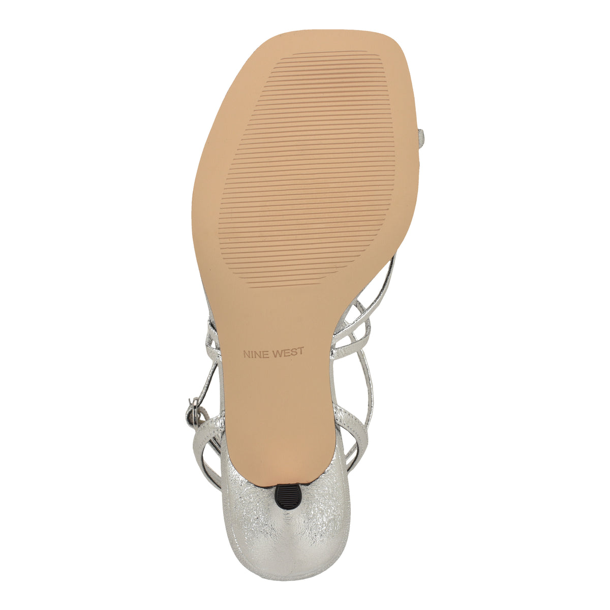 NINE WEST MAYS3 SILVER/METALLIC CRACKLE PU