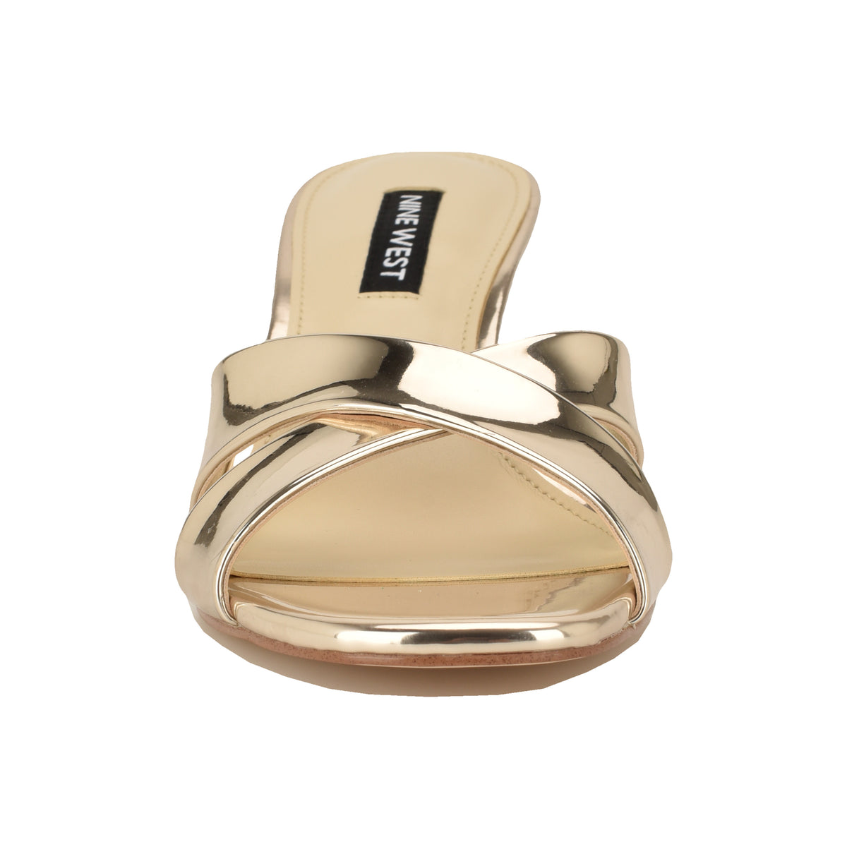 NINE WEST MERLANA3 PLATINO03/SUPERIOR MIRROR PU