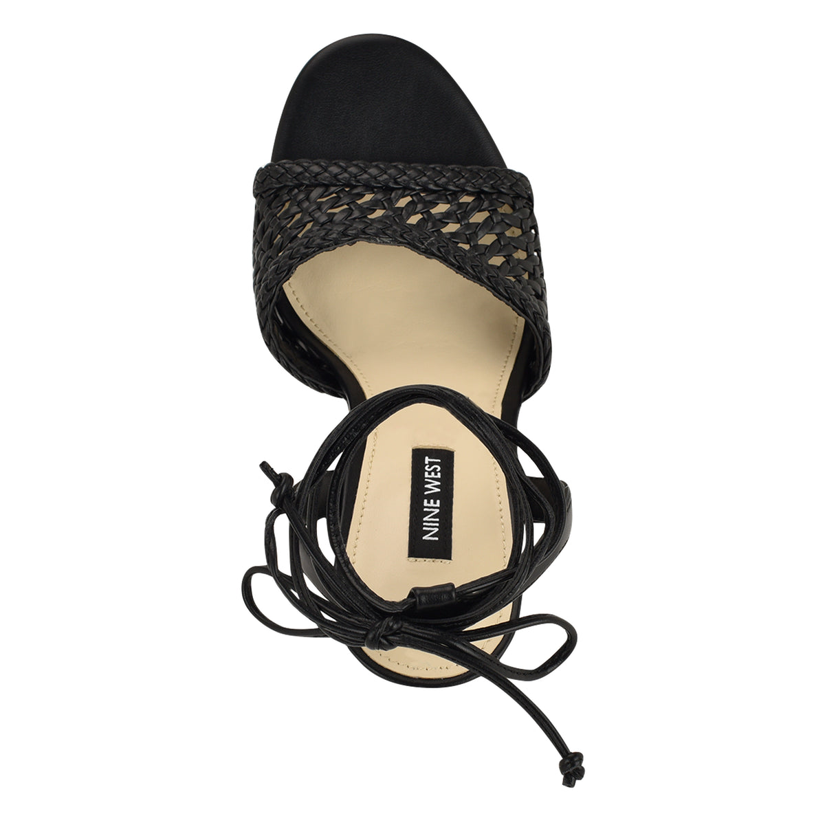 NINE WEST MERTA2 BLACK/BLACK/QY MARCO WOVEN PT