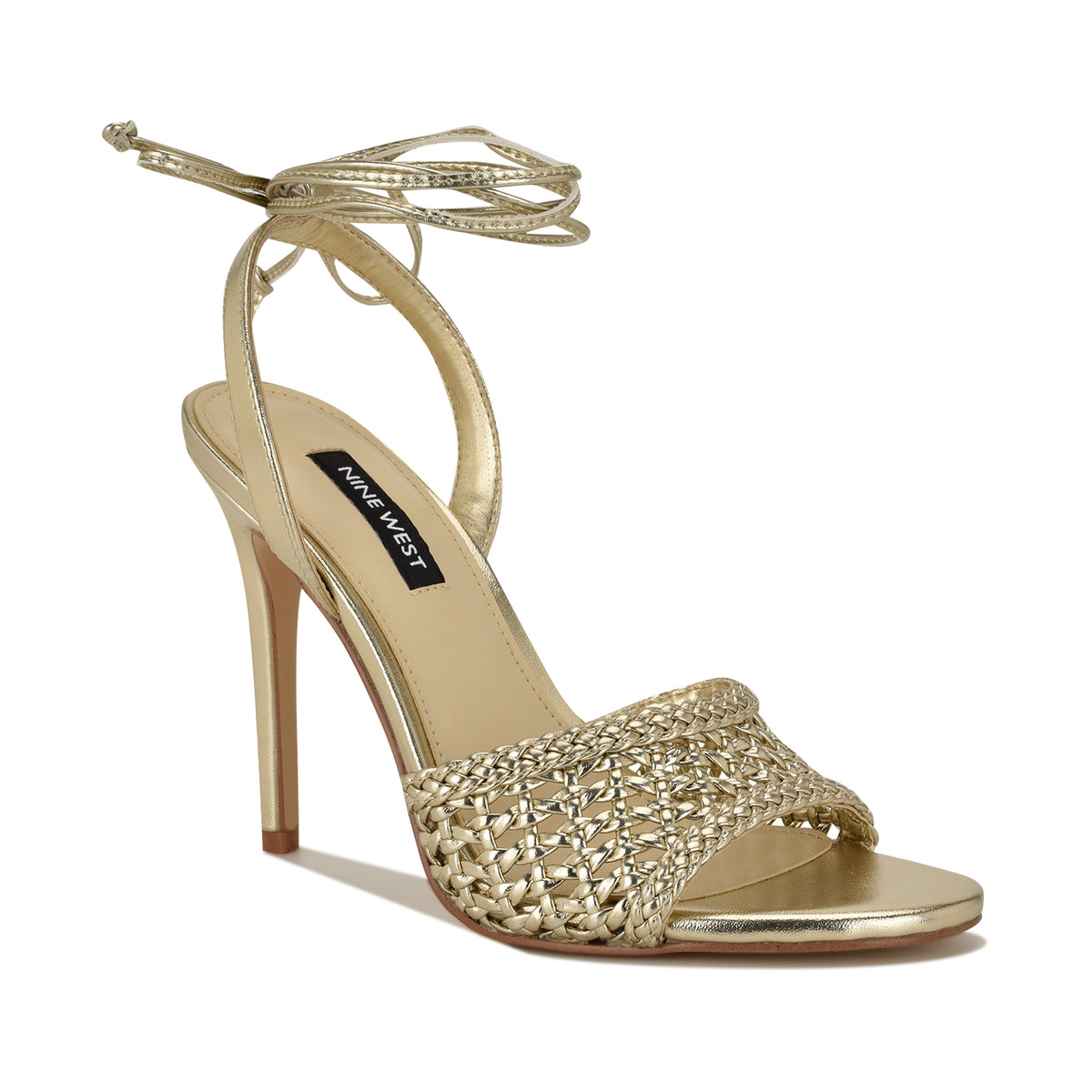 NINE WEST MERTA2 PLATINO/PLATINO/QY MARCO WOVEN