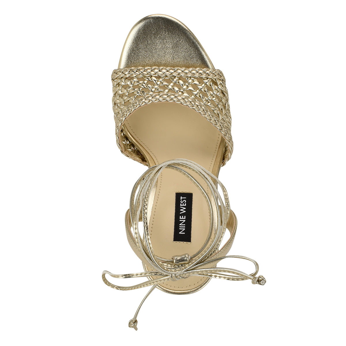 NINE WEST MERTA2 PLATINO/PLATINO/QY MARCO WOVEN